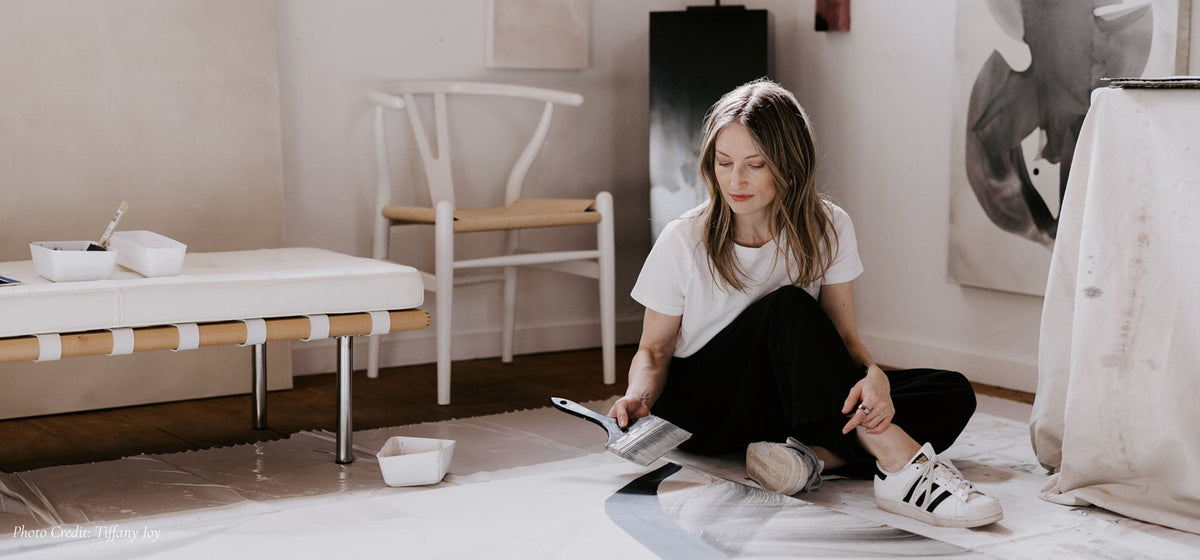 In the Making with Abstract Artist, Laura Naples