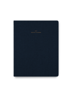 2027 Monthly Planner in Oxford Blue cover view || Oxford Blue