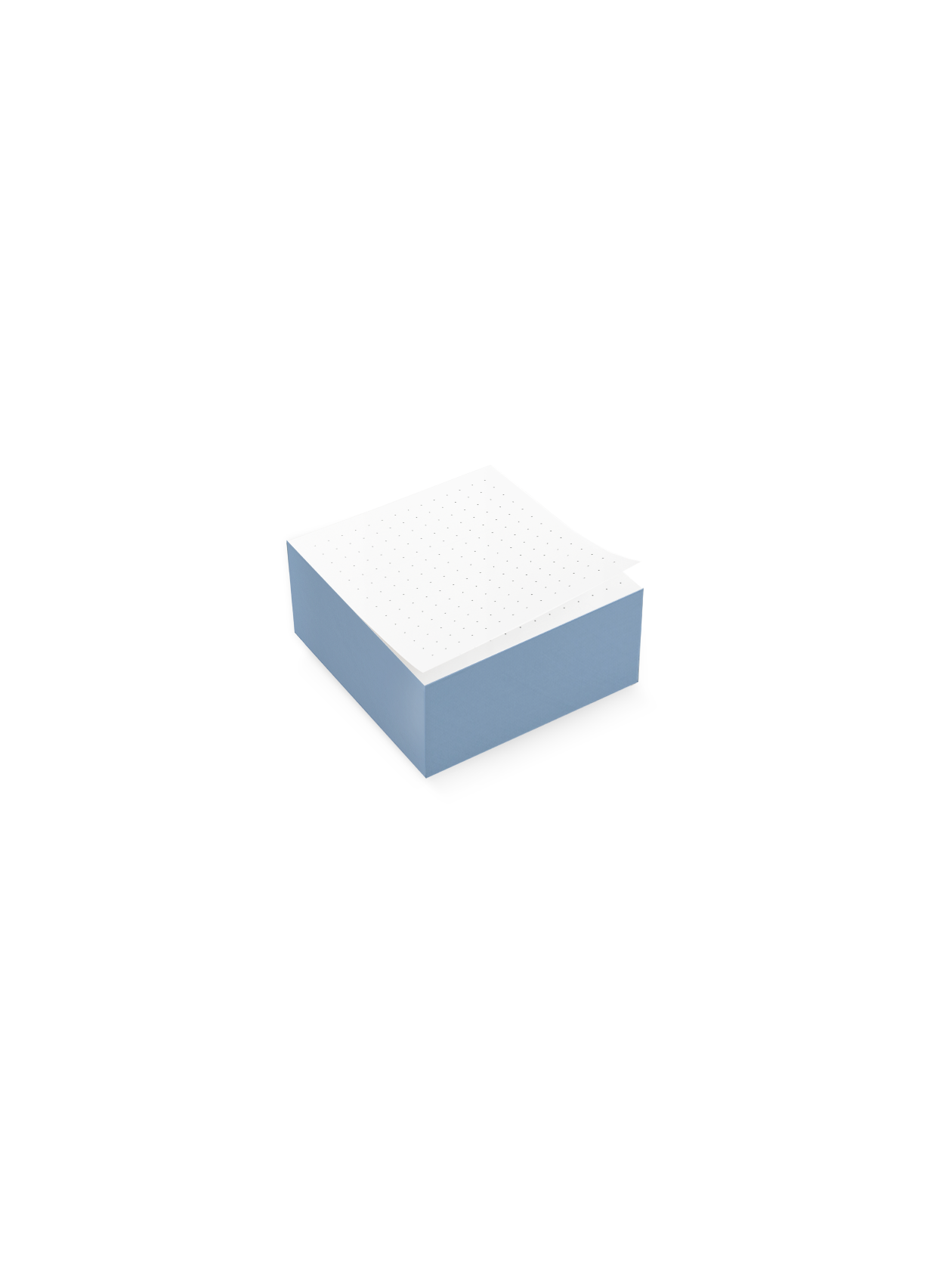 Appointed Anniversary Cube Angle || Chambray Blue