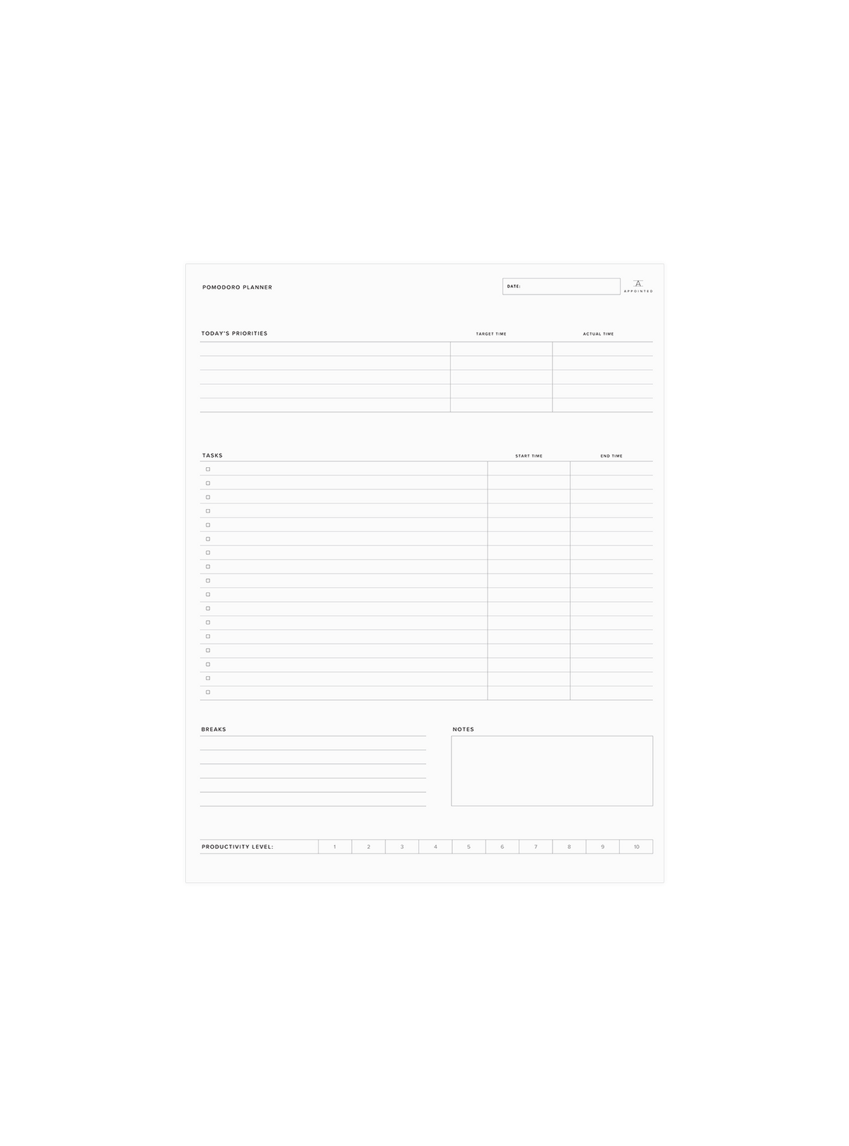 Productivity Interval Tracker