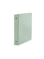 Compact Binder side angle view || Mineral Green