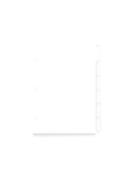 The us-appointed.livempact Binder Tabs, front view.