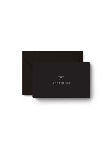 Appointed physical gift card