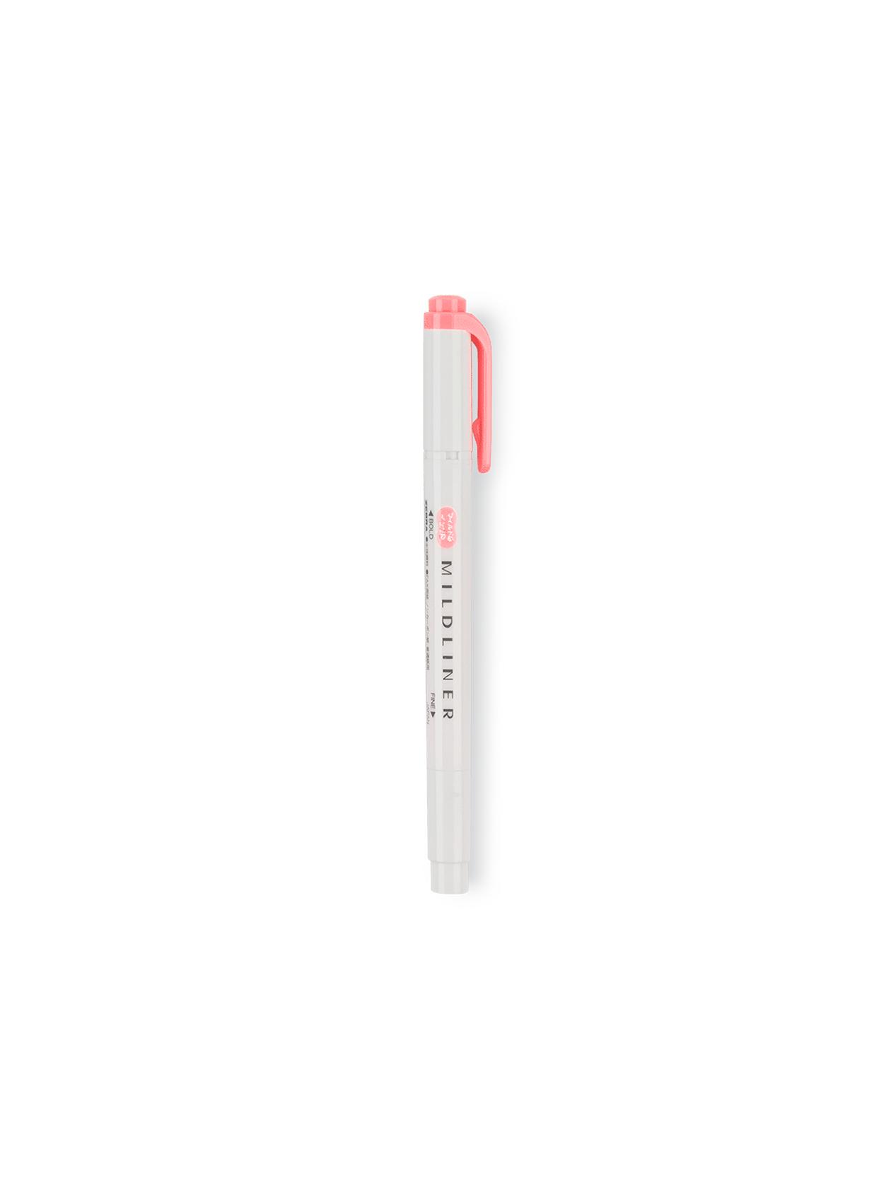 Mildliner Highlighter in Coral Pink || Coral Pink